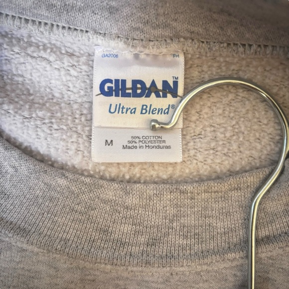 TVintage #1 Grandma Pullover Crewneck Sweatshirt Gray/Pink size medium - Picture 2 of 11